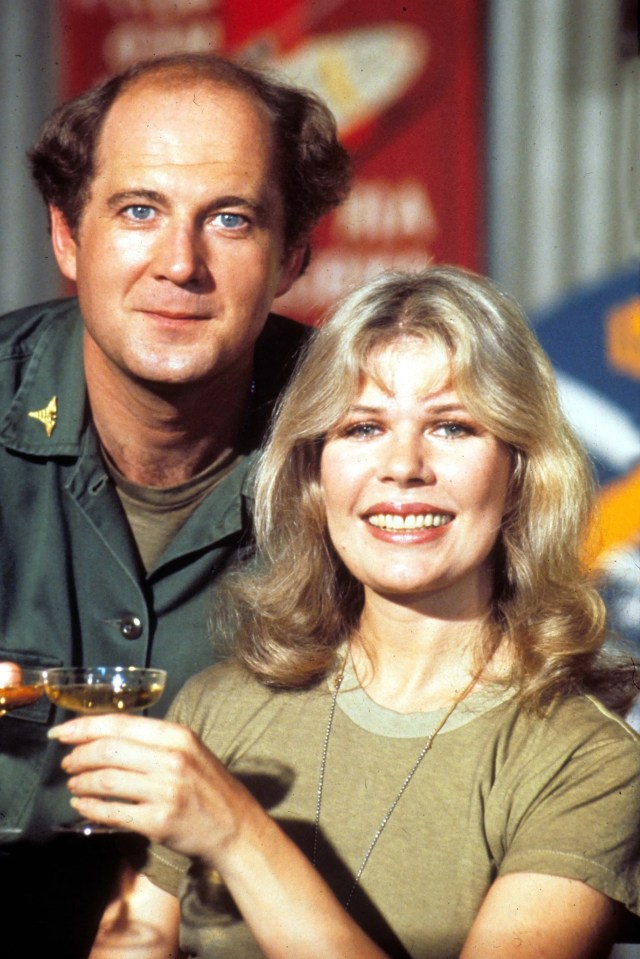 David Ogden Stiers and Loretta Swit from *M*A*S*H*.