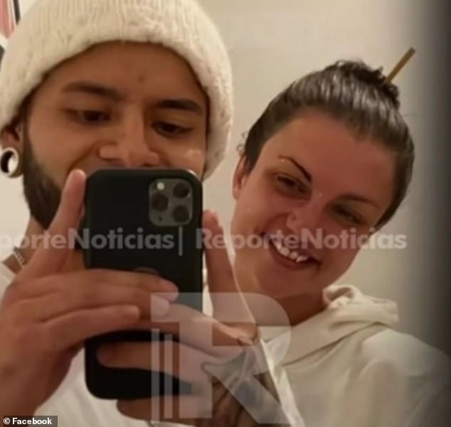 'Hannah recognised me and approached me crying and I asked her to leave with me. Thank God she's safe,' Piero Villanueva told local TV. Pictured: The two are after the rescue