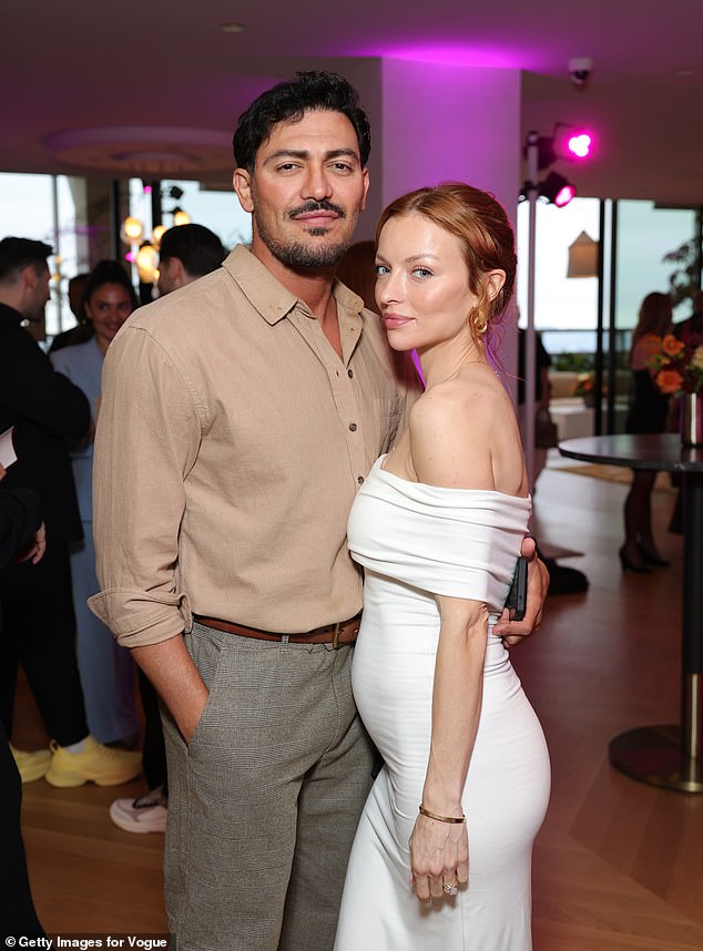 Francesca first became a mother in September 2018 when she welcomed Titan with then-boyfriend Alexander Wraith; (Wraith and Eastwood on May 28)
