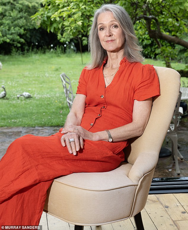 Clare has chosen to focus on the positives and celebrate her late husband's life