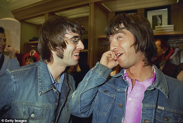 Sources say Noel and Liam will only be paid fully when the tour is over – a highly unusual move. (Pictured: the bickering brothers in more amicable times in 1999)