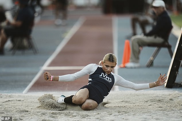 Hernandez sealed her place in the finals of high jump, long jump and triple jump events