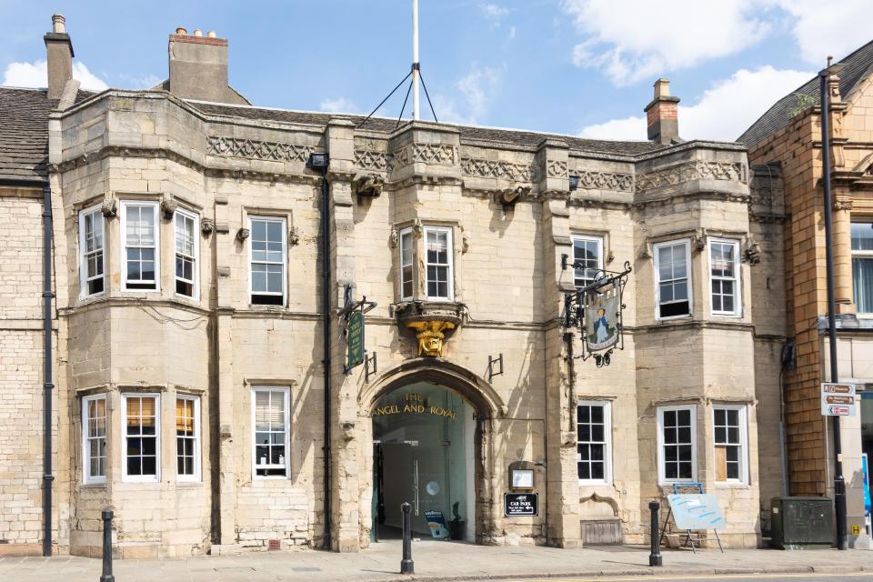 The Angel & Royal Hotel in Grantham, Lincolnshire.