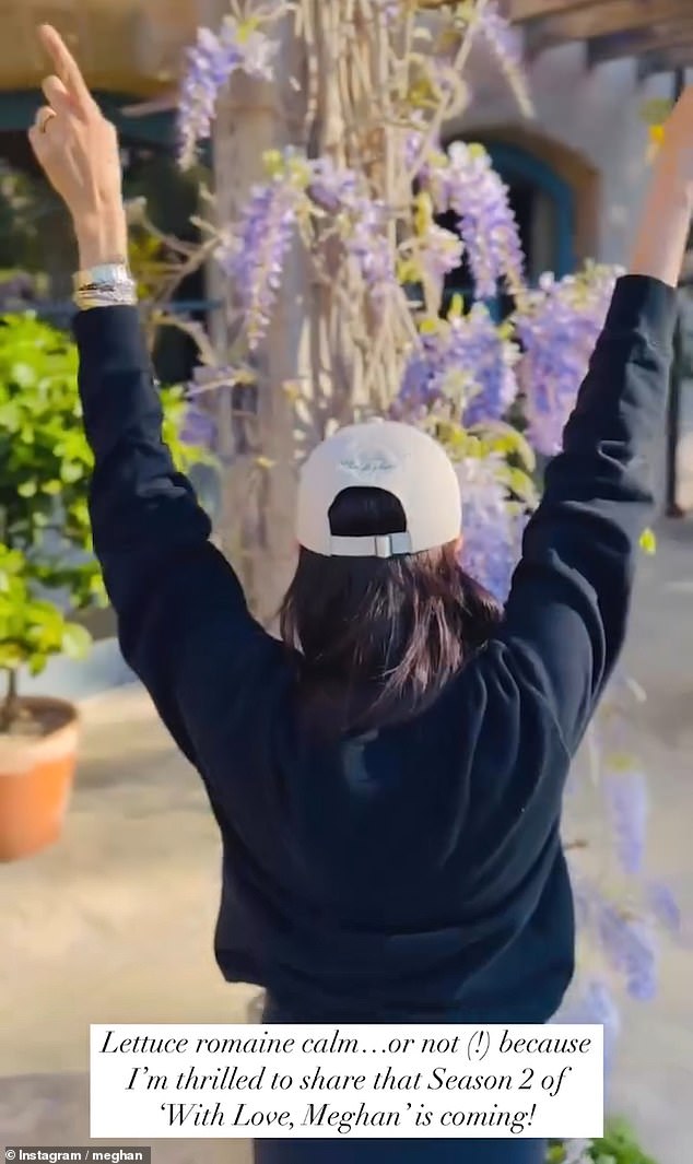 The episodes feature Meghan inviting famous friends to a California estate where she shares cooking, gardening and hosting tips