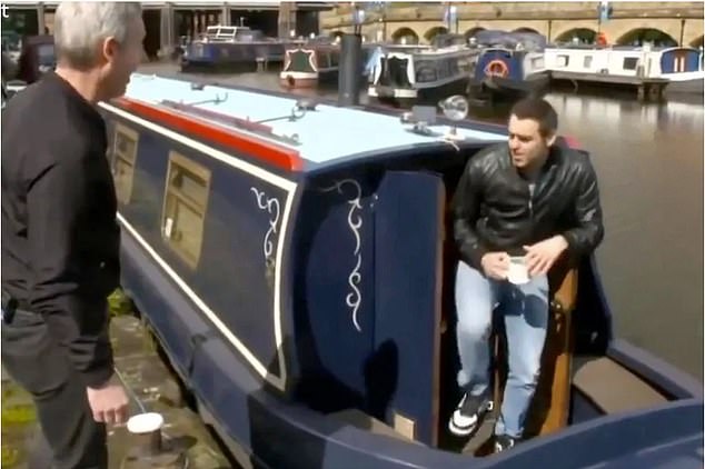 Back in 2018 the Rocket splashed £130,000 on a 60-foot canal boat where he lived for a time