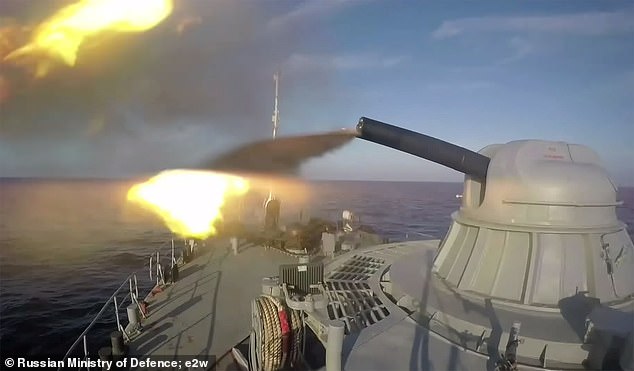 The ships trained to counter marine drones and unmanned planes during the first of 'dozens' of drills promised by the dictator's navy this summer