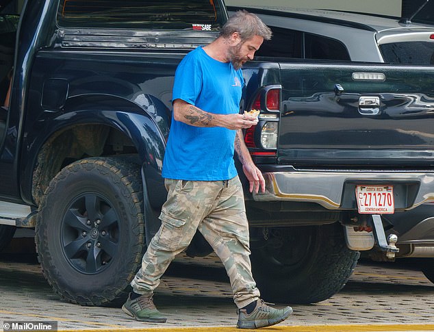 Despite Hannah changing her Instagram bio to: 'Prepper, survivalist and creator now living the uninhibited jungle life', Adam was seen this week stocking up on the weekly shop at B&M