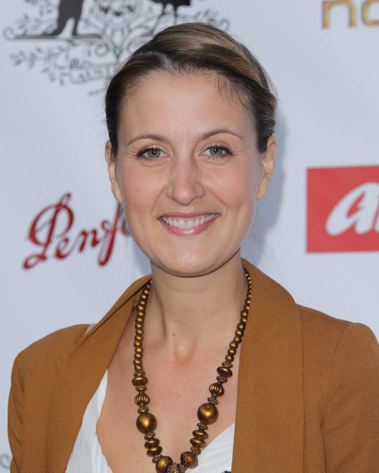 Headshot of actress Tempany Deckert at a launch event.