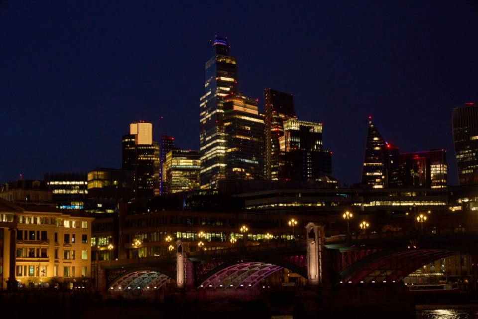 *** FREE FOR EDITORIAL USE *** Tower 42 along with over 16 landmarks across the country, is lit orange to help raise awareness of those affected by Prader-Willi Syndrome (PWS), a campaign organised by Lottoland in support of its charity partner PWSA UK. Photo credit: Simon Jacobs/PinPep