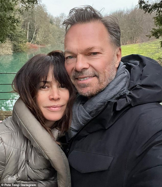Pete and his second wife Carolina Acosta, who he married in 2006, pictured