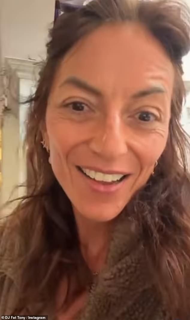 The happy couple were also sent a sweet good luck message from pal Davina McCall as she she shared her love for them ahead of their big day