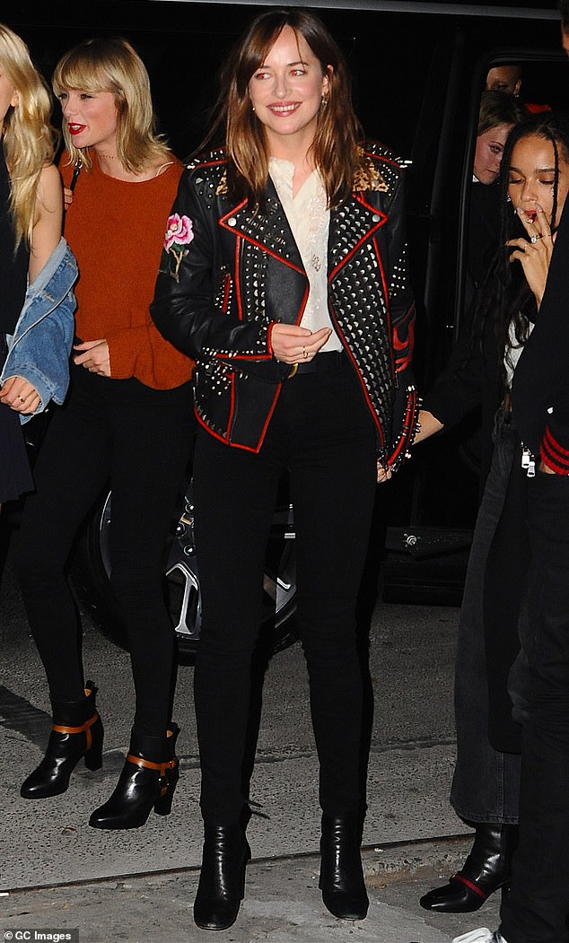 Back in 2016, Johnson was also seen hanging out with Taylor as well as Zoe Kravitz during an outing in NYC at the time (seen above)