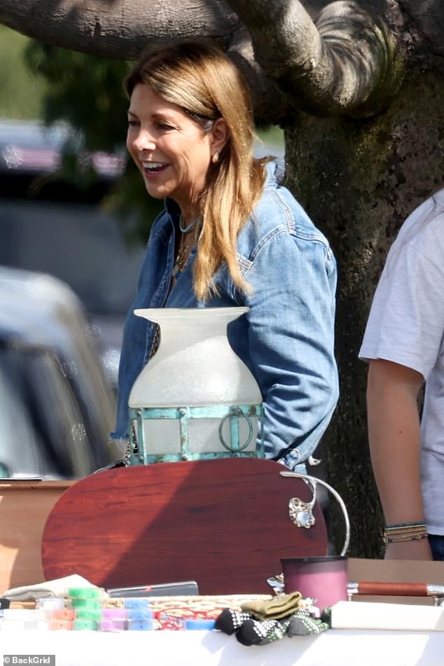 The glamorous former screen star stepped out in Santa Monica, LA