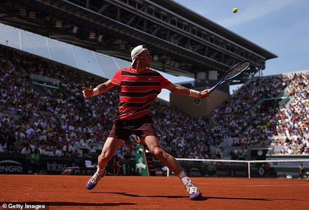 Draper dispatched the 18-year-old 6-2, 6-4, 6-2 and delivered a dominant display