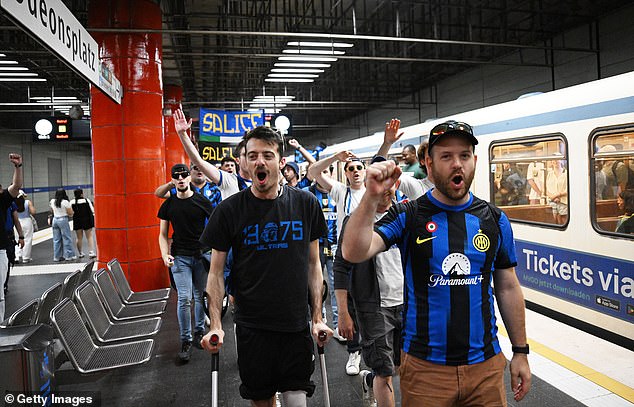 Supporters have complained about an overly cramped public transport system to the stadium