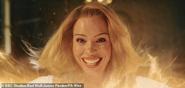 Billie Piper has replaced the actor as the Doctor, with the character regenerating during the finale of the show today