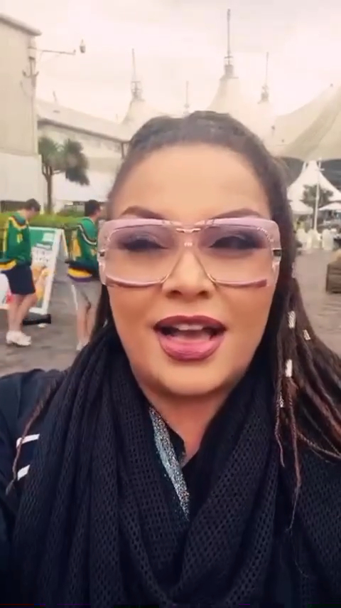 Anita Doth from 2 Unlimited speaking.