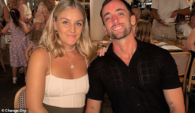 Sarah Maxwell, a child protection worker, and Lewis Christie, a personal trainer, have spent years building their life together on the Gold Coast