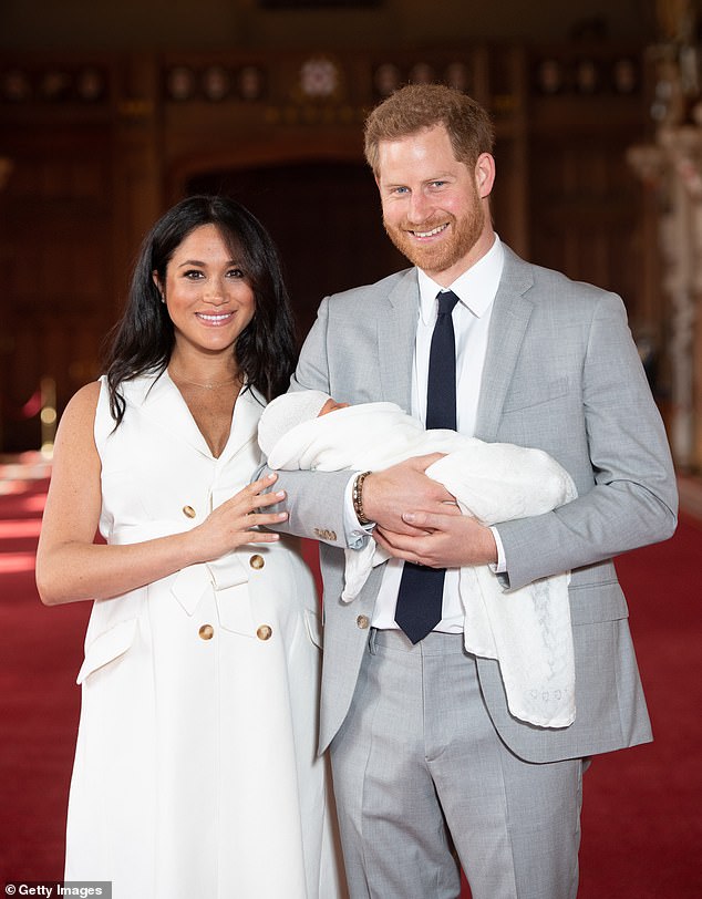Meghan and Harry introduced newborn son Archie to the public on May 8, 2019, two days after his birth
