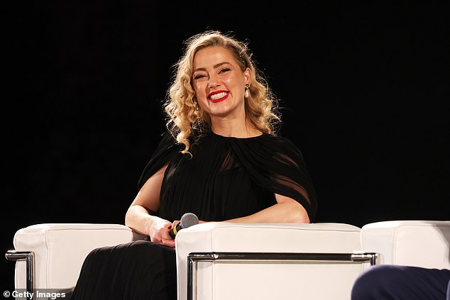 Amber Heard has announced the arrival of her twin children, a daughter and a son