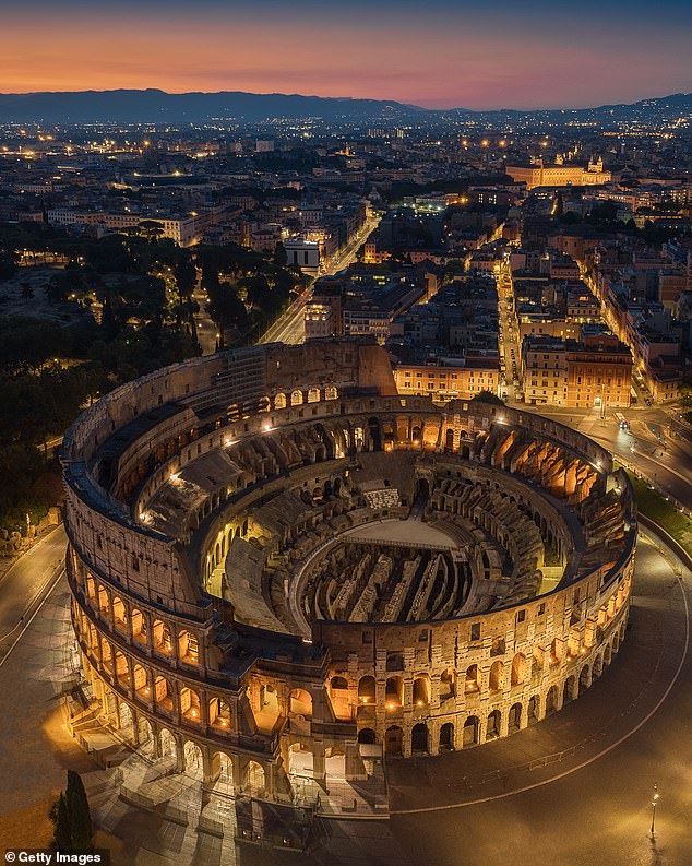An American man impaled himself on a metal fence at Rome's Colosseum while attempting to snap a selfie on Friday afternoon