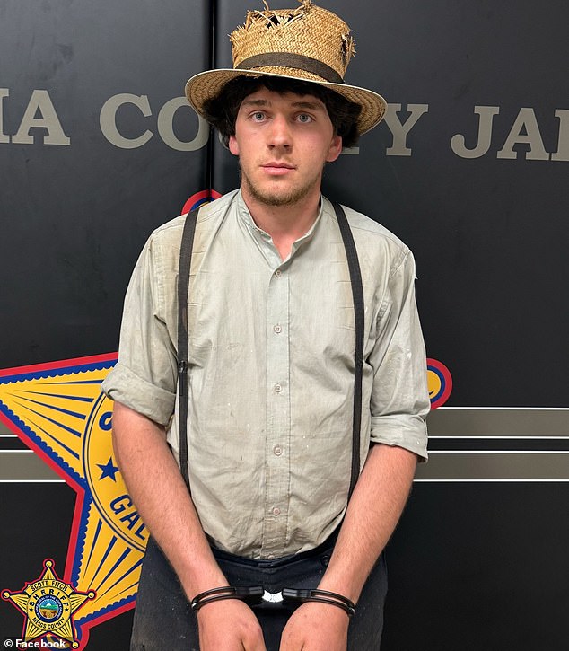 Samuel Hochstetler, 18, originally from Kentucky , was detained on Monday and charged with murder in the suspicious death of 28-year-old Rosanna Kinsinger