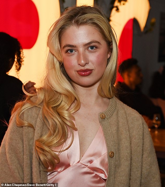 Anais Gallagher has hit back at those branding her a nepo baby in an impassioned interview (pictured in April)
