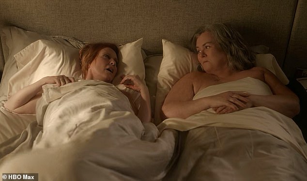 The first episode of the new season, titled 'Outlook Good', features Rosie in her guest role as a nun named Mary, who is Miranda Hobbes' potential lesbian love interest