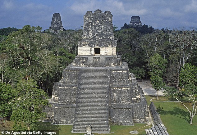 Mayan culture in Guatemala has a long history, stretching back more than 4,000 years in the Mesoamerican region. Pictured are ruins left by the ancient civilization in Tikal National Park