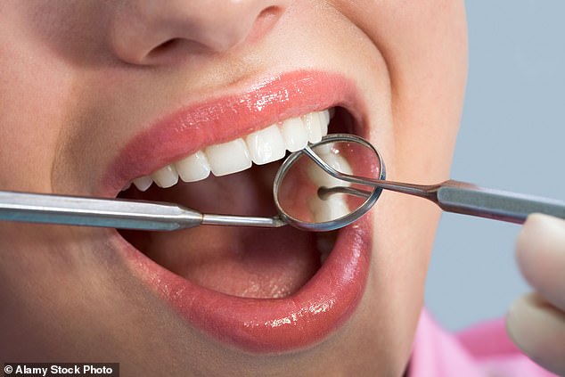 Gum disease is thought to affect about four in ten of people