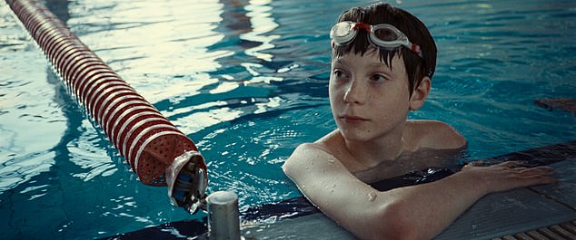 Several of the gems from the festival were also directorial debuts, including with Charlie Polinger's The Plague (five stars), set at a boys' water-polo camp (pictured)