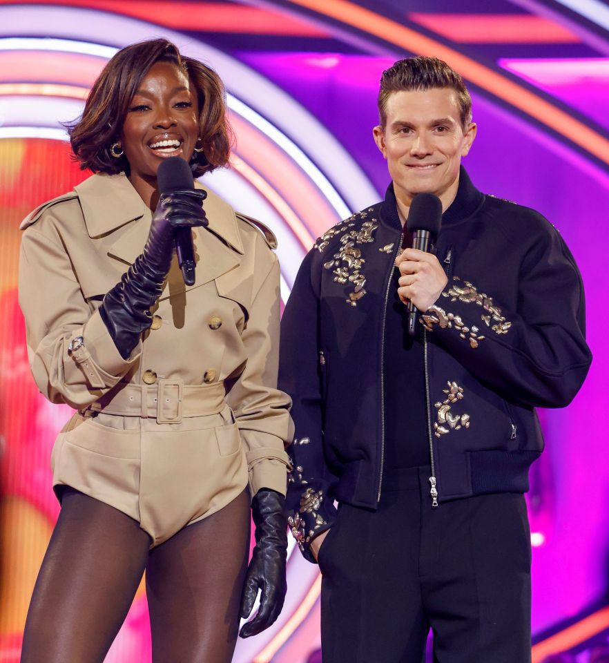 AJ Odudu and Will Best hosting Celebrity Big Brother.