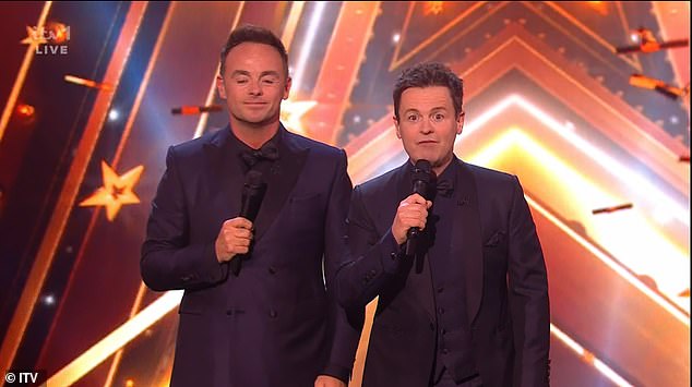 Host Declan Donnelly was forced to apologise to ITV viewers after the Italian choreographer uttered the bad language before the 9pm watershed