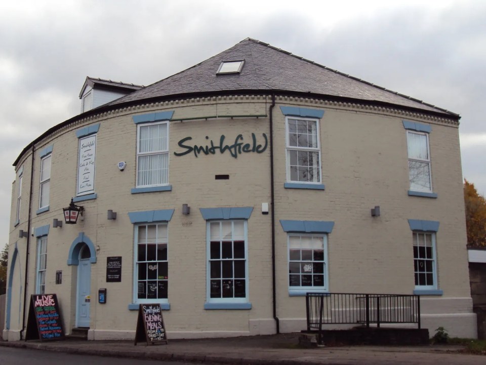 Smithfield pub building.