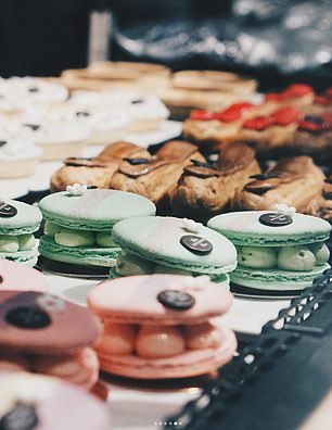 A macaron for motorists is an option at the Gloucester Services' patisserie
