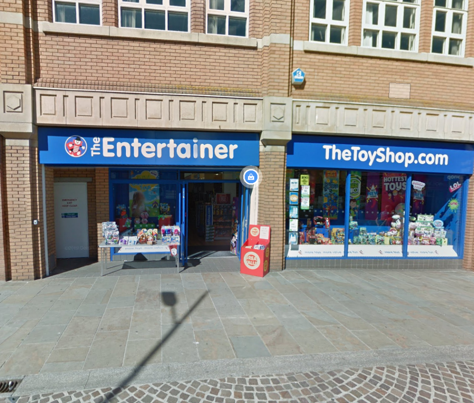 The Entertainer toy store closing in Barrow.