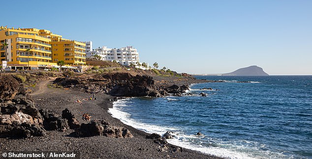 Emergency services rushed to José Miguel Galván Bello Avenue shortly before 5pm local time following reports of a child in cardiac arrest. Pictured: Stock image of Playa San Miguel de Abona,Tenerife