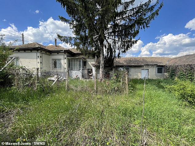 Britons have been moving to Bulgaria in increasing numbers in recent years to snap up bargain properties - like this £8,000 three-bed home primed for renovation