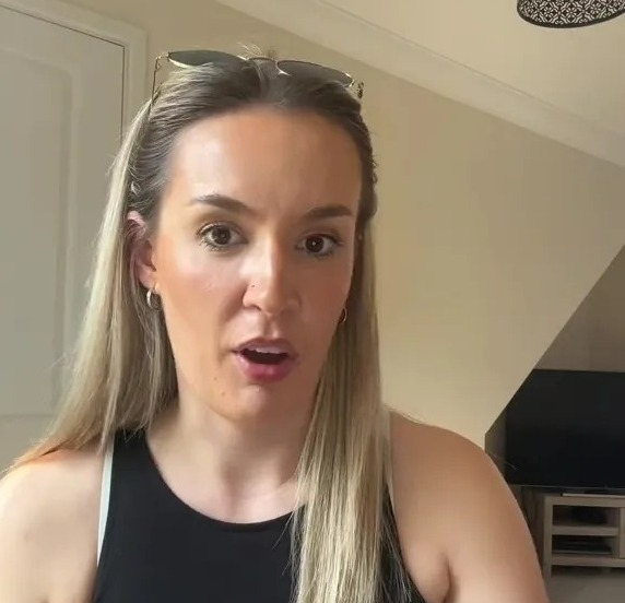 Woman discussing Primark vs Poundland children's clothing.