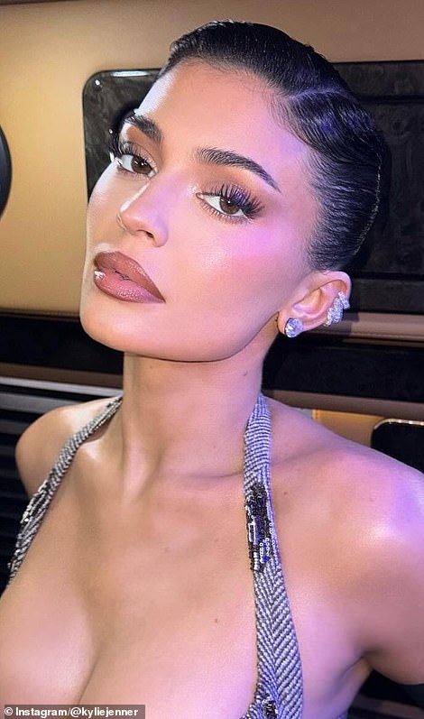 A-listers have often been admired for their almost superhuman beauty, and the annual Met Gala is the perfect platform for their glamorous looks to shine. Pictured: Kylie Jenner