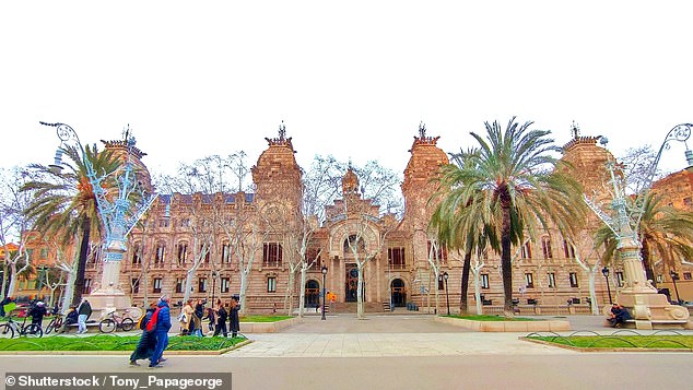 Exterior view of the High Court of Justice of Catalonia, where the case is being heard (File image)