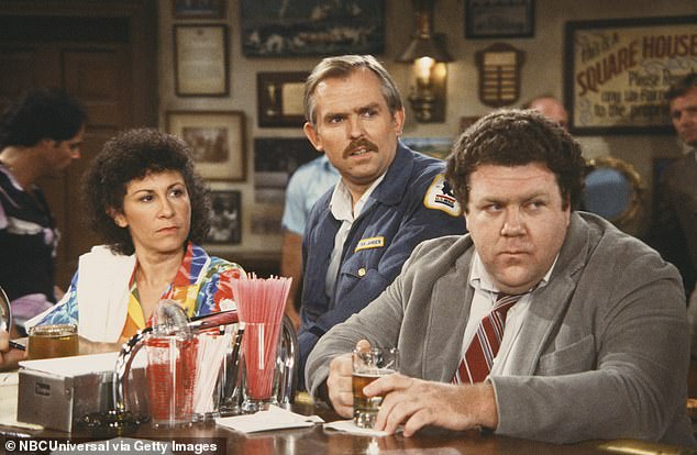 Norm - whose occupations included accountant, painter and decorator and coast guard - quickly became a fan favorite, thanks to his iconic entrance into the bar