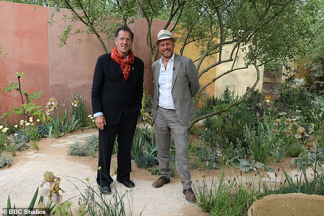 The BBC has been accused of 'going woke' after axing a veteran Chelsea Flower Show presenter and replacing him with two women. Joe Swift (right) has been a part of the Royal Horticultural Society's event coverage for 24 years, co-anchoring with Monty Don (left).
