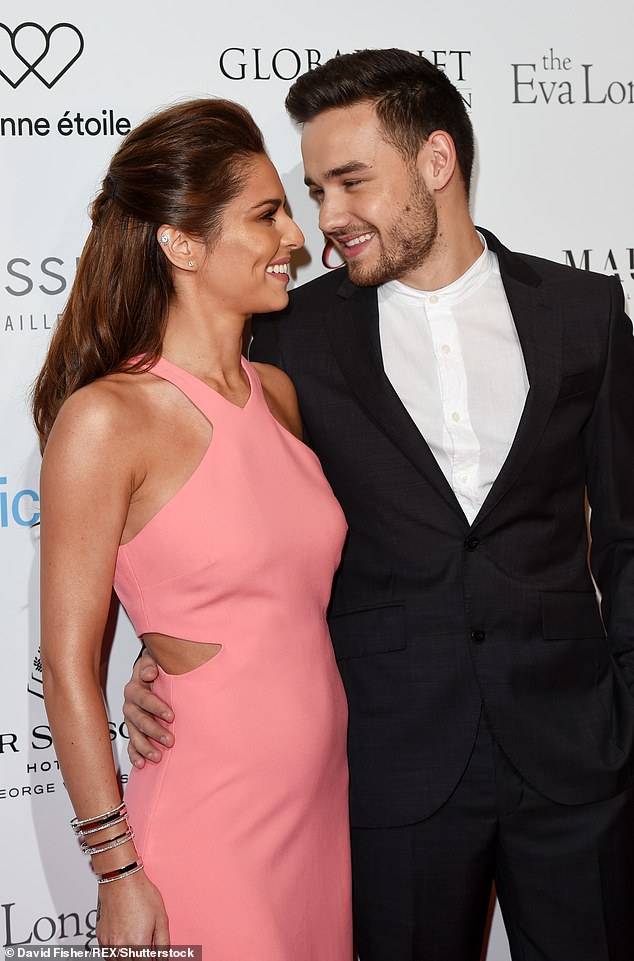 Cheryl and LIam at the Global Gift Gala in Paris in 2016 when their relationship had just been made public