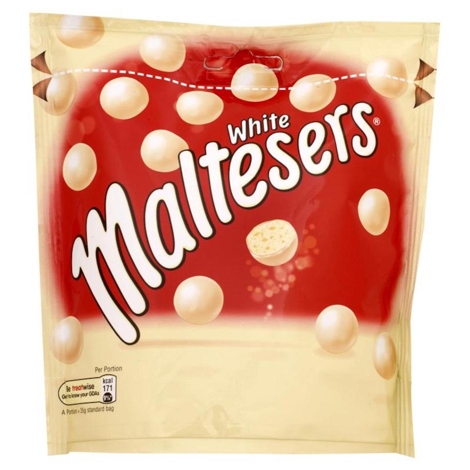 Chocolate for Crunch. white maltesers