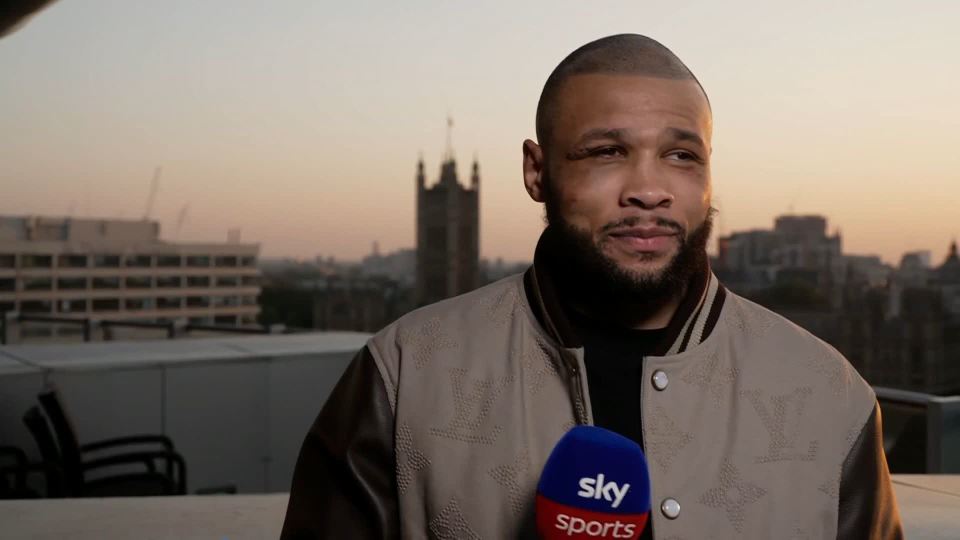 Chris Eubank Jr. in a Sky Sports interview.