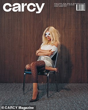 The magazine releases at the end of May