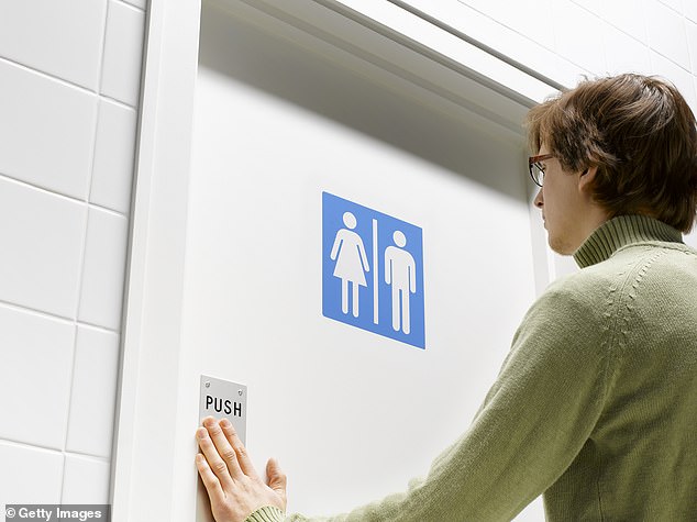 Civil servants are threatening legal action and strikes over what they claim is the 'segregation' of transgender people in Government toilets and changing rooms (file image)