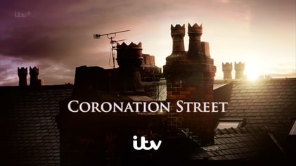 Coronation Street title card.