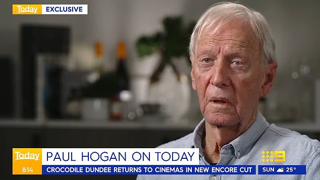 Australian comedy icon Paul Hogan has opened up about his troubled son Chance